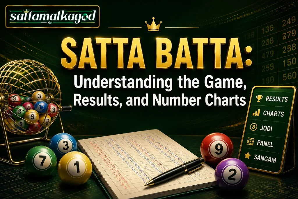 Satta Batta Understanding the Game, Results, and Number Charts