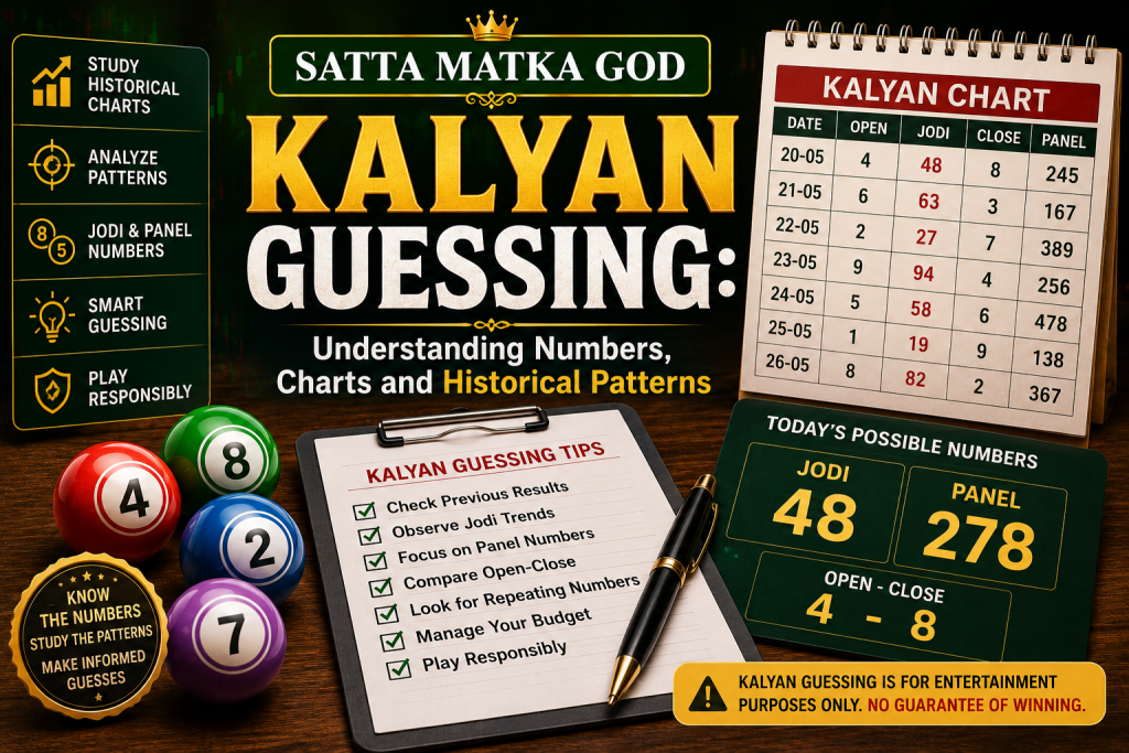 Kalyan Guessing: Understanding Numbers, Charts and Historical Patterns