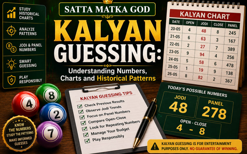 Kalyan Guessing: Understanding Numbers, Charts and Historical Patterns
